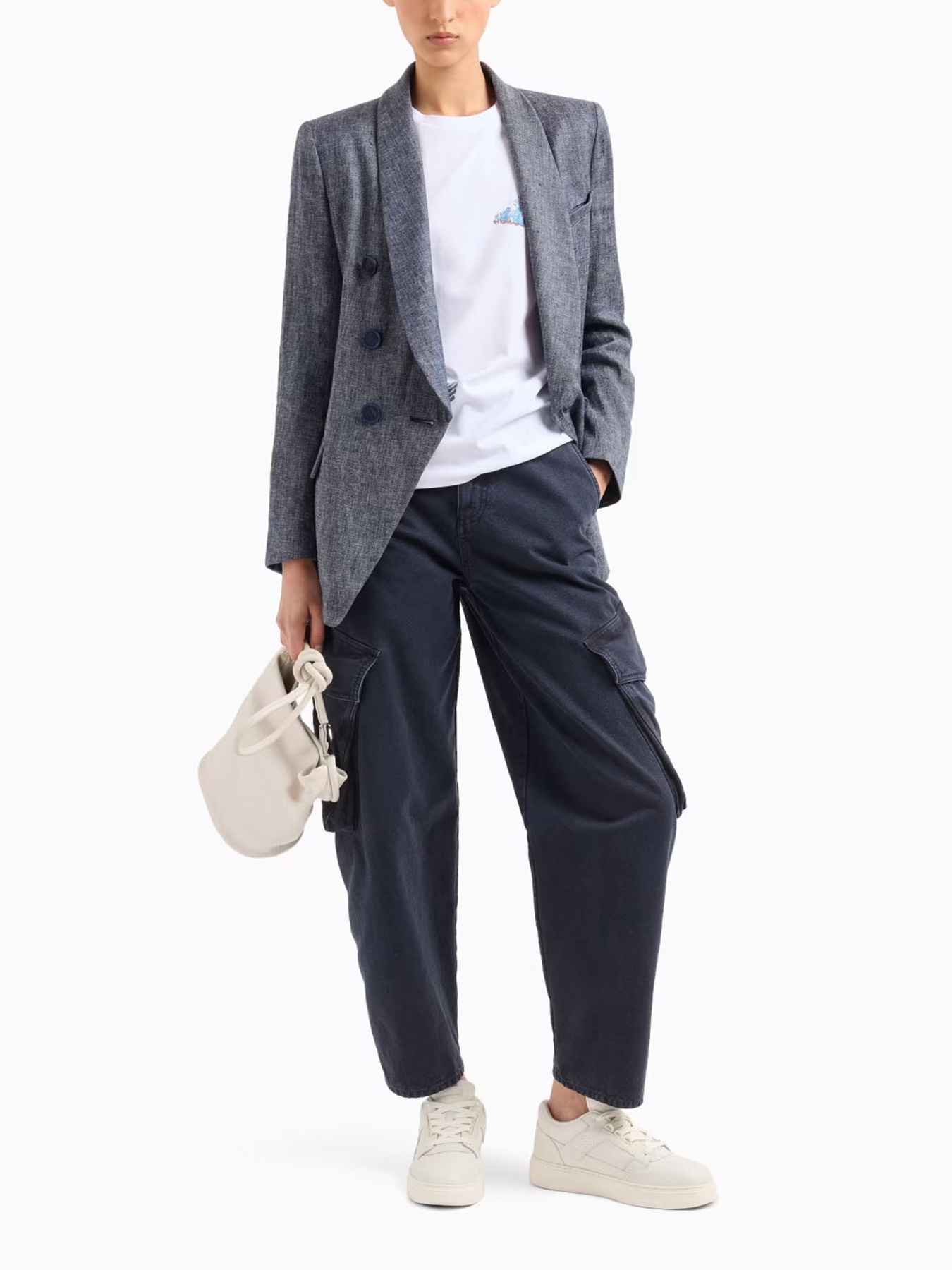 Футболка Emporio Armani Модель EW000904-AF12601-F0026 Фото