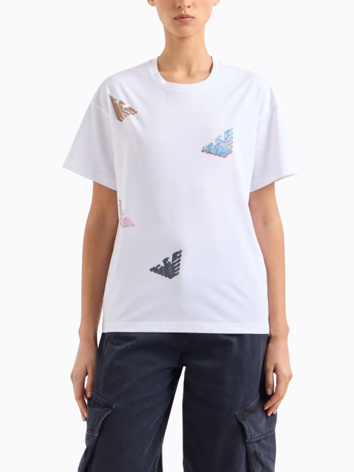 Футболка Emporio Armani модель EW000904-AF12601-F0026 Фото