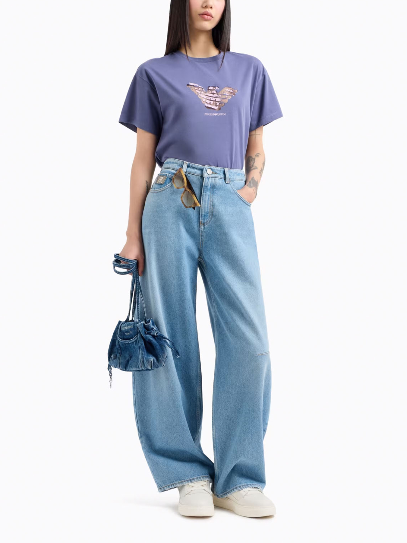 Футболка Emporio Armani Модель EW000904-AF12601-FB017 Фото