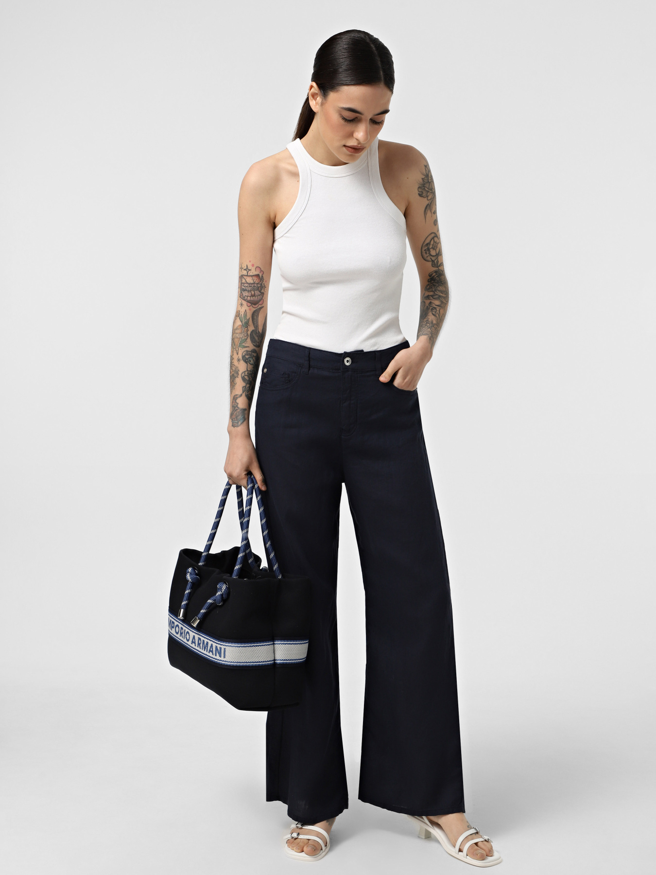 Штани повсякденні Emporio Armani модель EW000019-AF12679-UB115 Фото