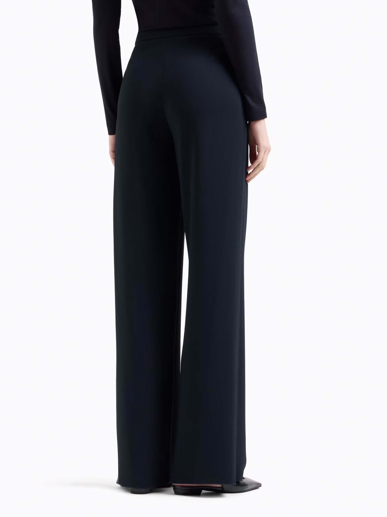 Штани палаццо Emporio Armani модель EW000851-AF12514-UB115 Фото