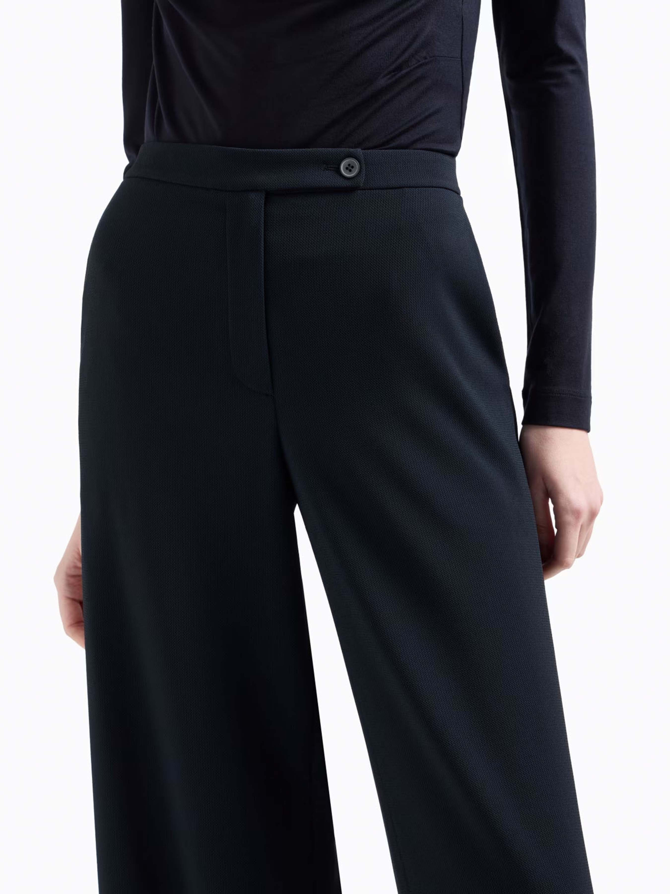 Штани палаццо Emporio Armani модель EW000851-AF12514-UB115 Фото