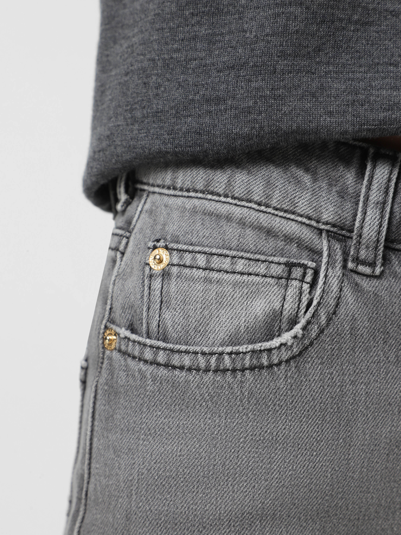 Широкі джинси Emporio Armani модель EW001119-AF12676-M8001 Фото