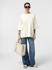 Широкі джинси Emporio Armani модель EW001119-AF12676-MB002 Фото