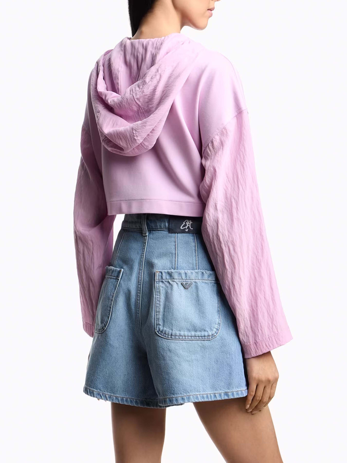 Джинсові шорти Emporio Armani модель EW001498-AF12675-MB003 Фото