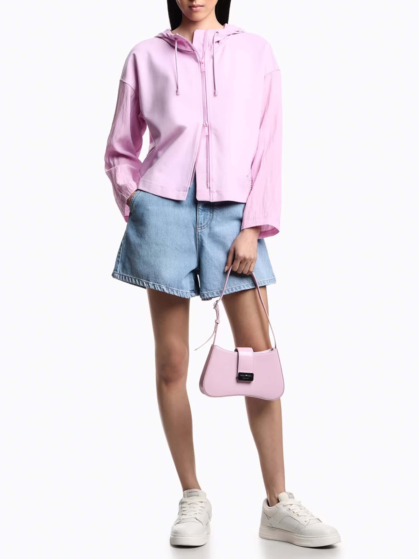 Джинсові шорти Emporio Armani модель EW001498-AF12675-MB003 Фото