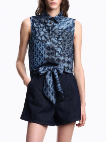 Шорты джинсовые Emporio Armani модель EW001498-AF14968-MB001 Фото