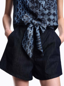 Джинсові шорти Emporio Armani модель EW001498-AF14968-MB001 Фото