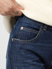 Широкие джинсы Emporio Armani модель EW001504-AF12676-MB001 Фото