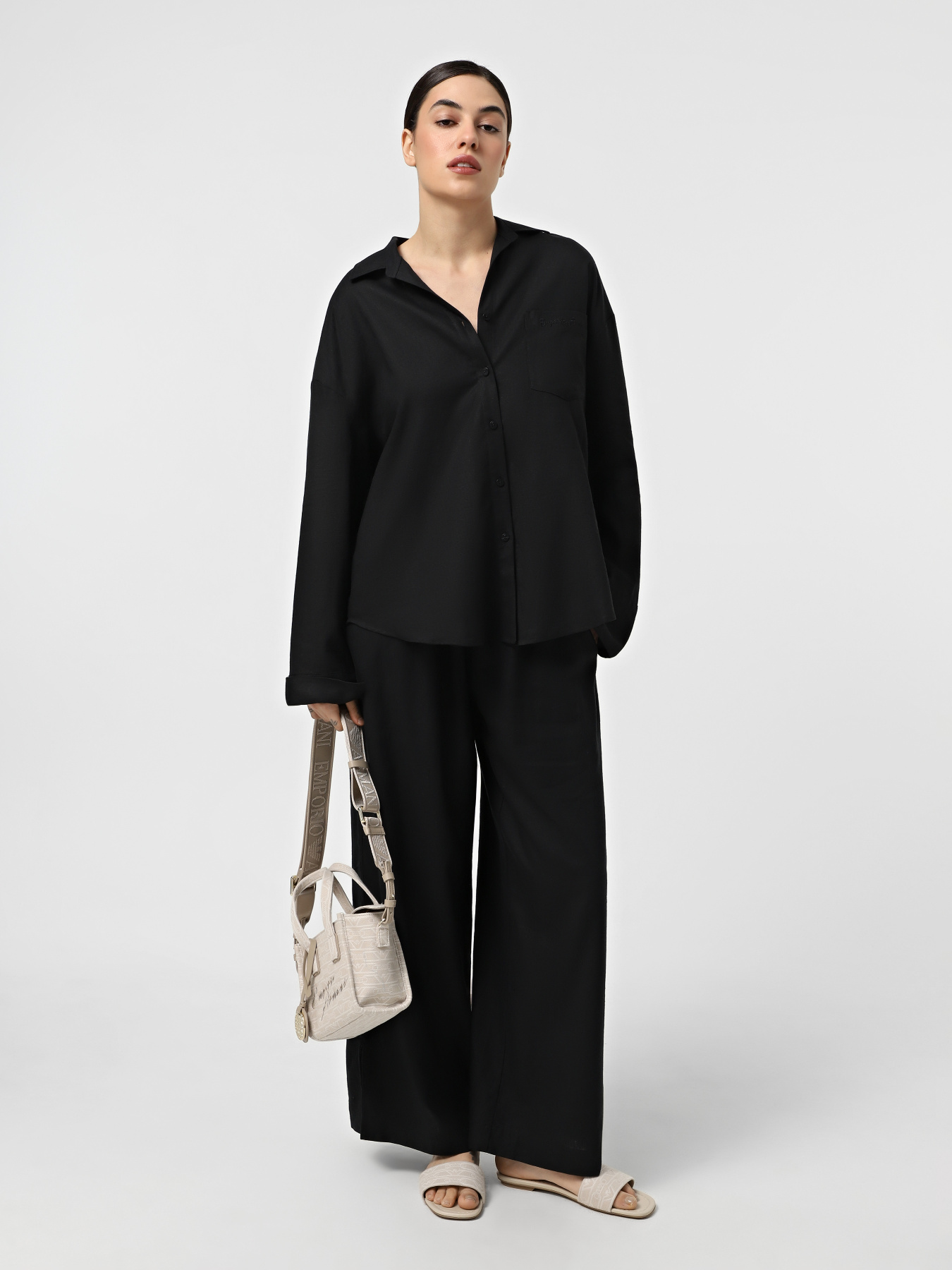 Рубашка повседневная Emporio Armani модель EW000815-AF12201-UC001 Фото