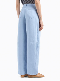 Широкі джинси Emporio Armani модель EW000758-AF12439-U9309 Широкі джинси Emporio Armani модель EW000758-AF12439-U9309 Фото