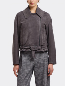 Куртка кожаная Emporio Armani модель EW002158-AF18877-U8082 Фото