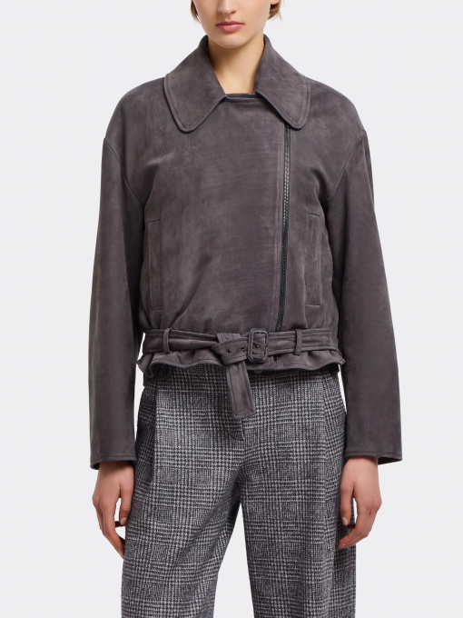 Куртка кожаная Emporio Armani модель EW002158-AF18877-U8082 Фото