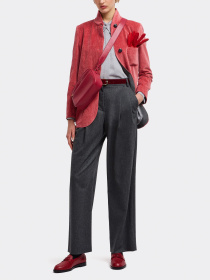 Классические штаны Emporio Armani модель EW002215-TE10537-O8004 Классические штаны Emporio Armani модель EW002215-TE10537-O8004 Фото