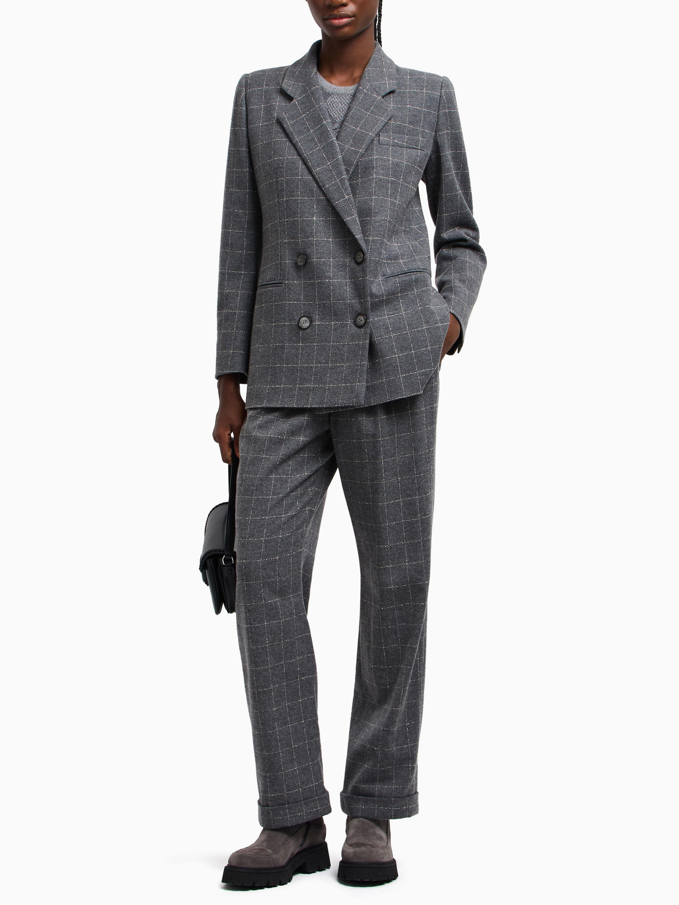 Брюки классические Emporio Armani модель EW002220-TE15833-F8146 Фото