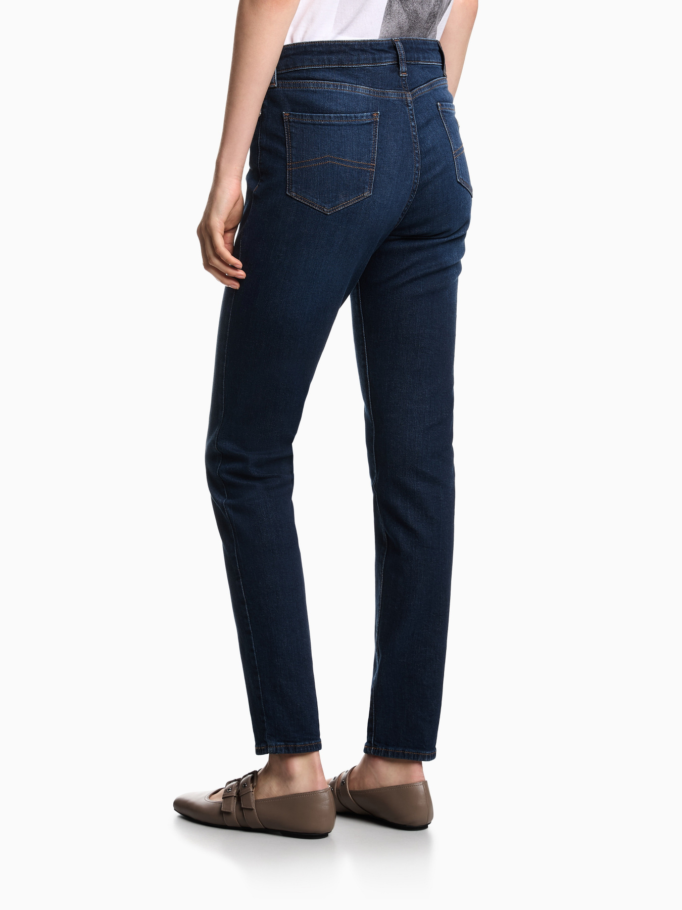 Скинни джинсы Emporio Armani модель EW000205-AF17030-MB001 Фото