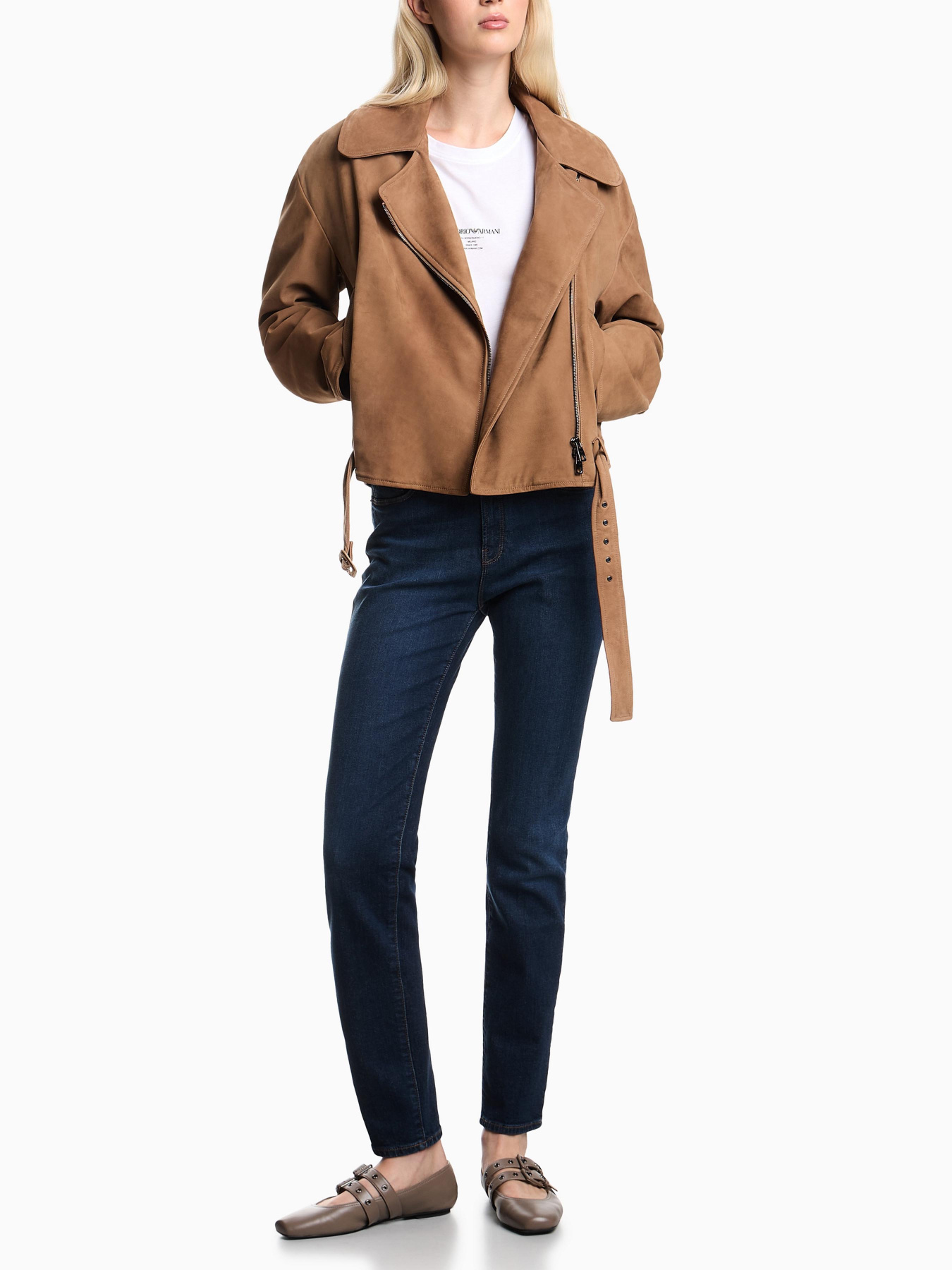 Скинни джинсы Emporio Armani модель EW000205-AF17030-MB001 Скинни джинсы Emporio Armani модель EW000205-AF17030-MB001 Фото