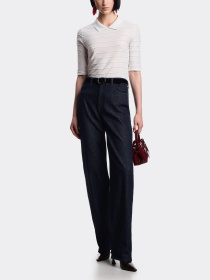 Прямые джинсы Emporio Armani модель EW000736-AF18421-MB001 Прямые джинсы Emporio Armani модель EW000736-AF18421-MB001 Фото