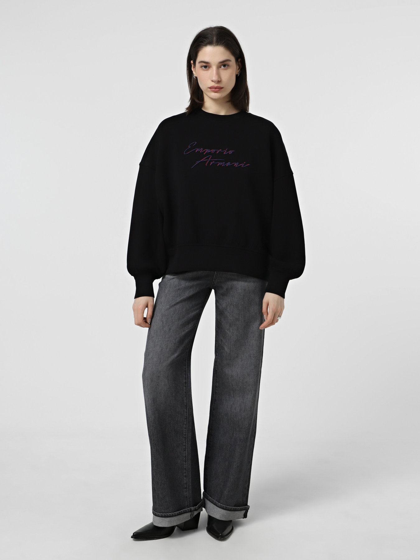 Світшот Emporio Armani модель EW001354-AF10002-UC001 Світшот Emporio Armani модель EW001354-AF10002-UC001 Фото