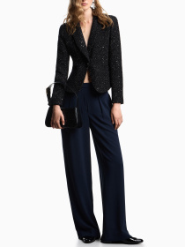 Классические штаны Emporio Armani модель EW001964-AF15990-UB092 Фото