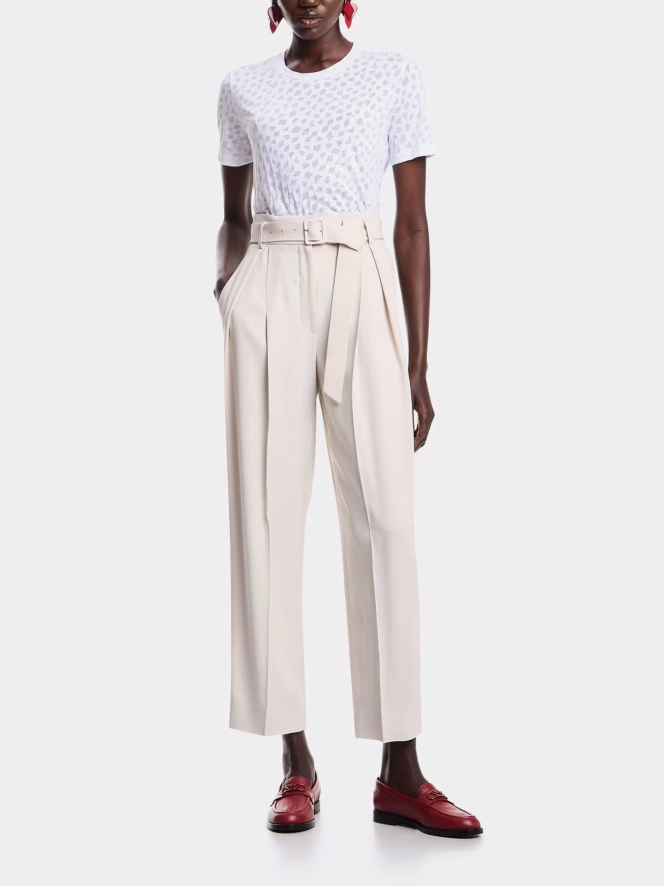 Классические штаны Emporio Armani модель EW002637-TE10419-U1144 Фото