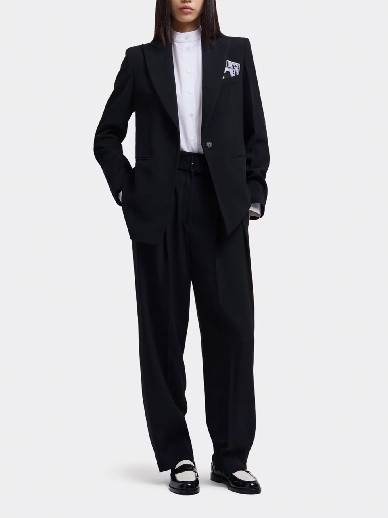 Брюки классические Emporio Armani модель EW002637-TE10419-UC001 Фото