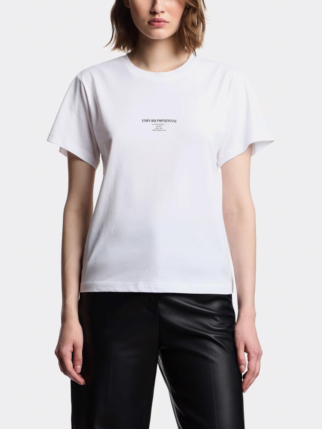 Футболка Emporio Armani модель EW002837-AF12597-U0002 Фото