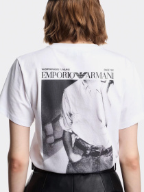 Футболка Emporio Armani модель EW002837-AF12597-U0002 Фото