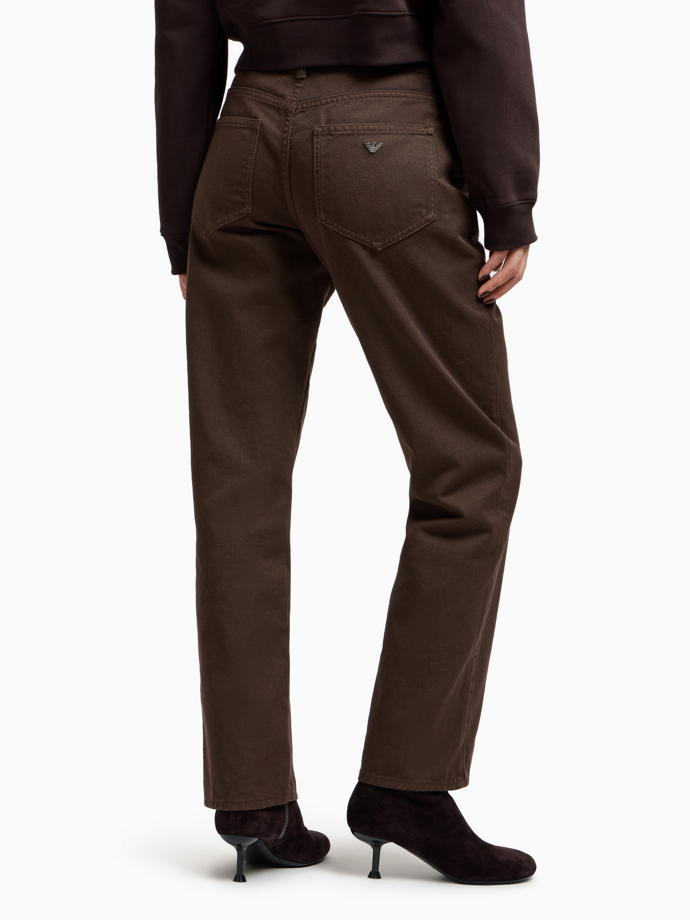 Прямые джинсы Emporio Armani модель EW001313-AF19671-U6279 Фото