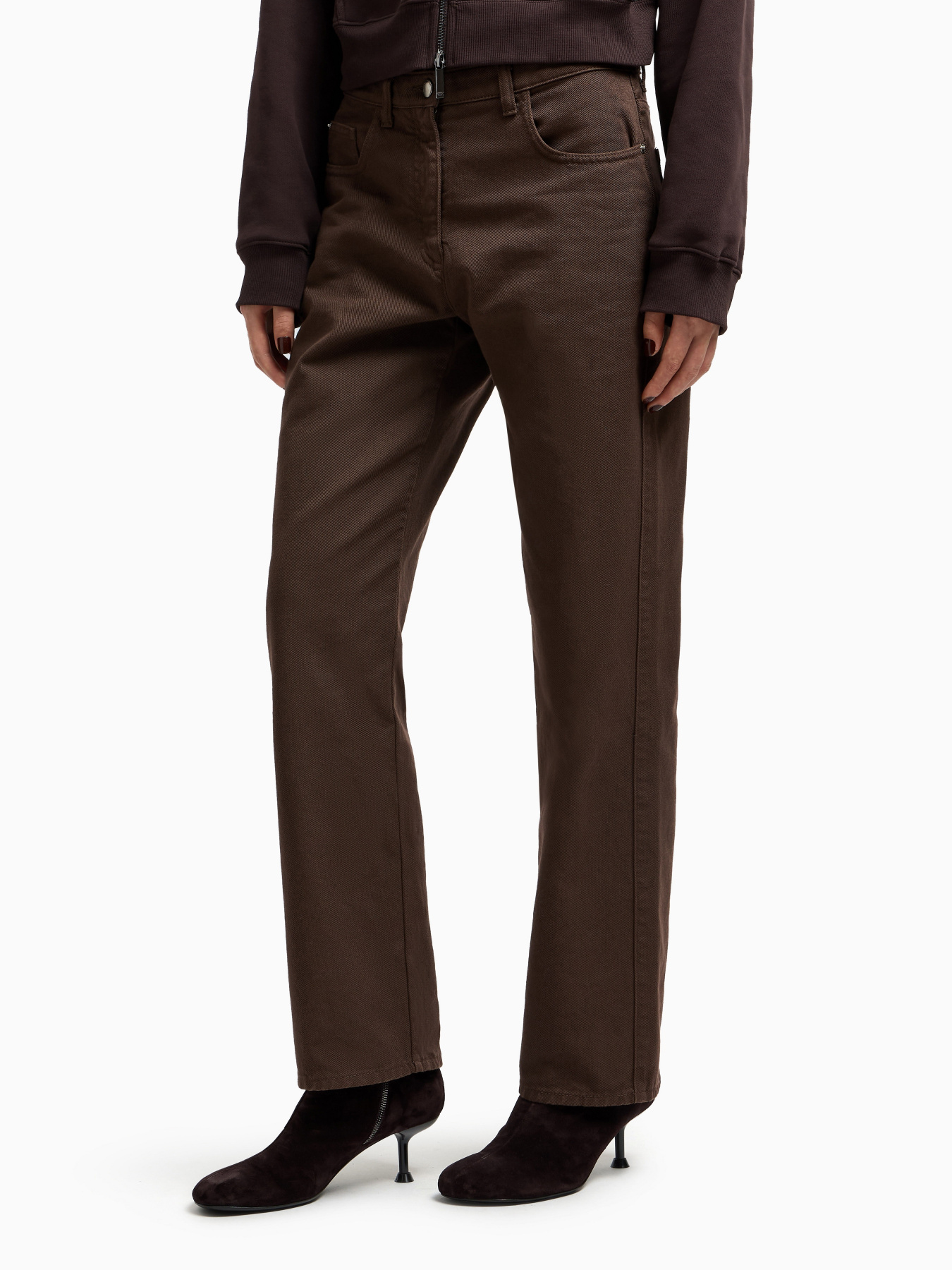 Прямые джинсы Emporio Armani модель EW001313-AF19671-U6279 Фото