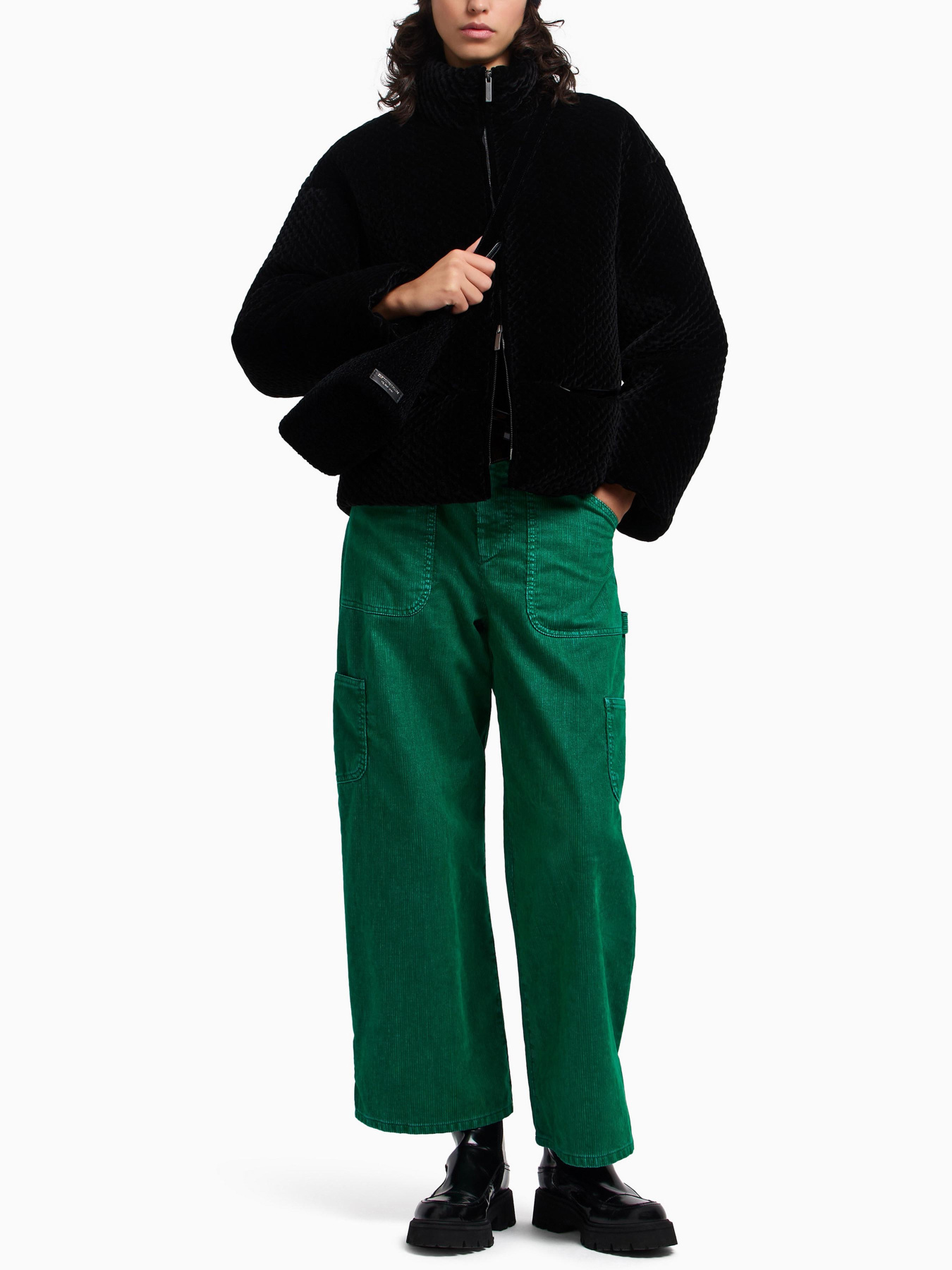 Шуба Emporio Armani модель EW001464-AF14361-UC001 Фото