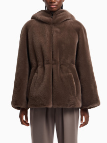 Шуба Emporio Armani модель EW001467-AF14618-U6125 Фото