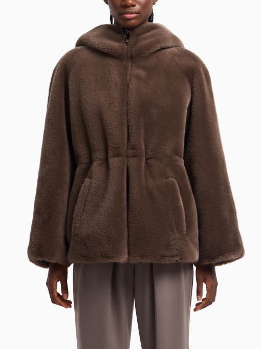 Шуба Emporio Armani модель EW001467-AF14618-U6125 Фото