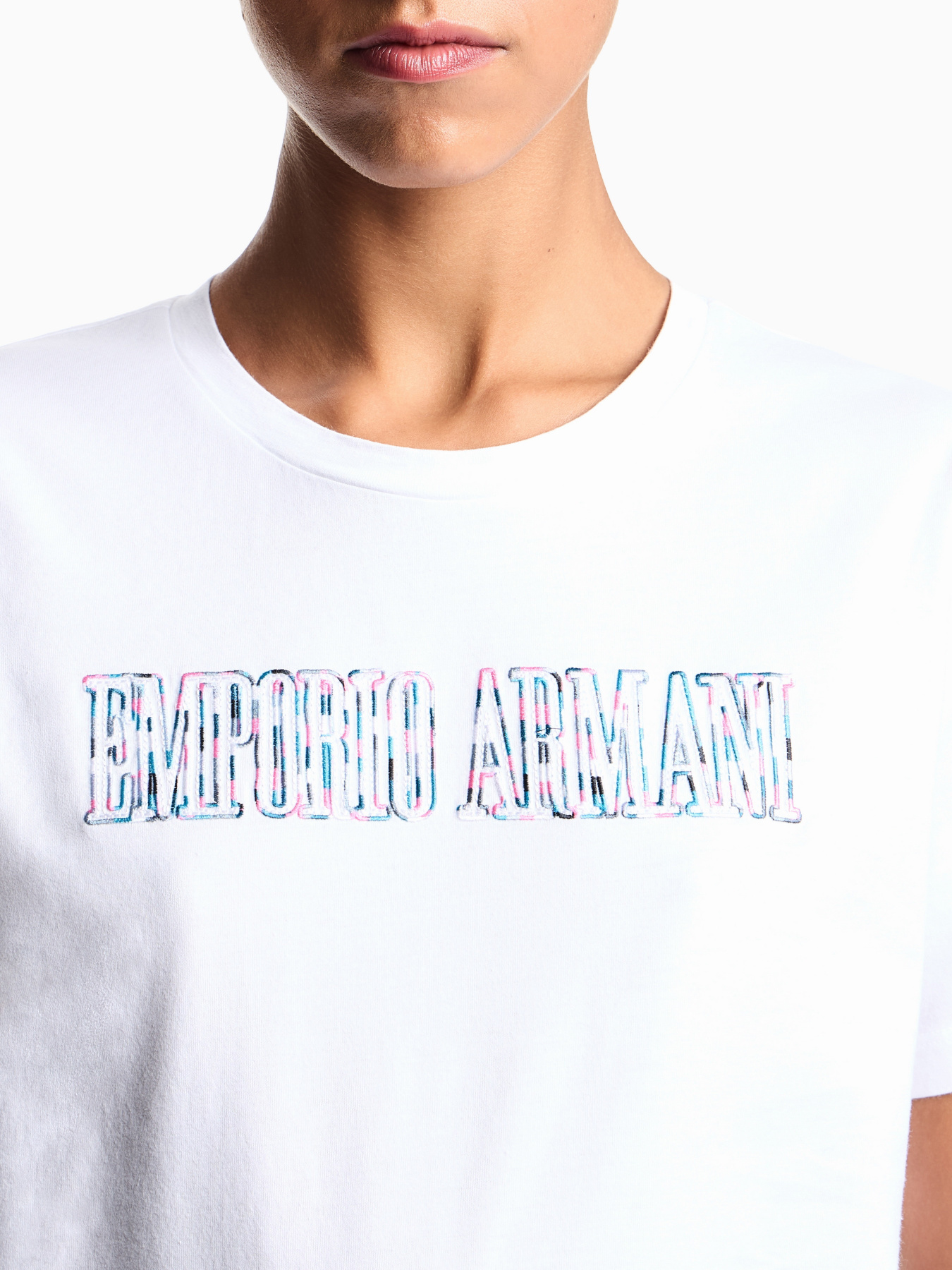 Футболка Emporio Armani модель EW002836-AF12573-U0002 Фото