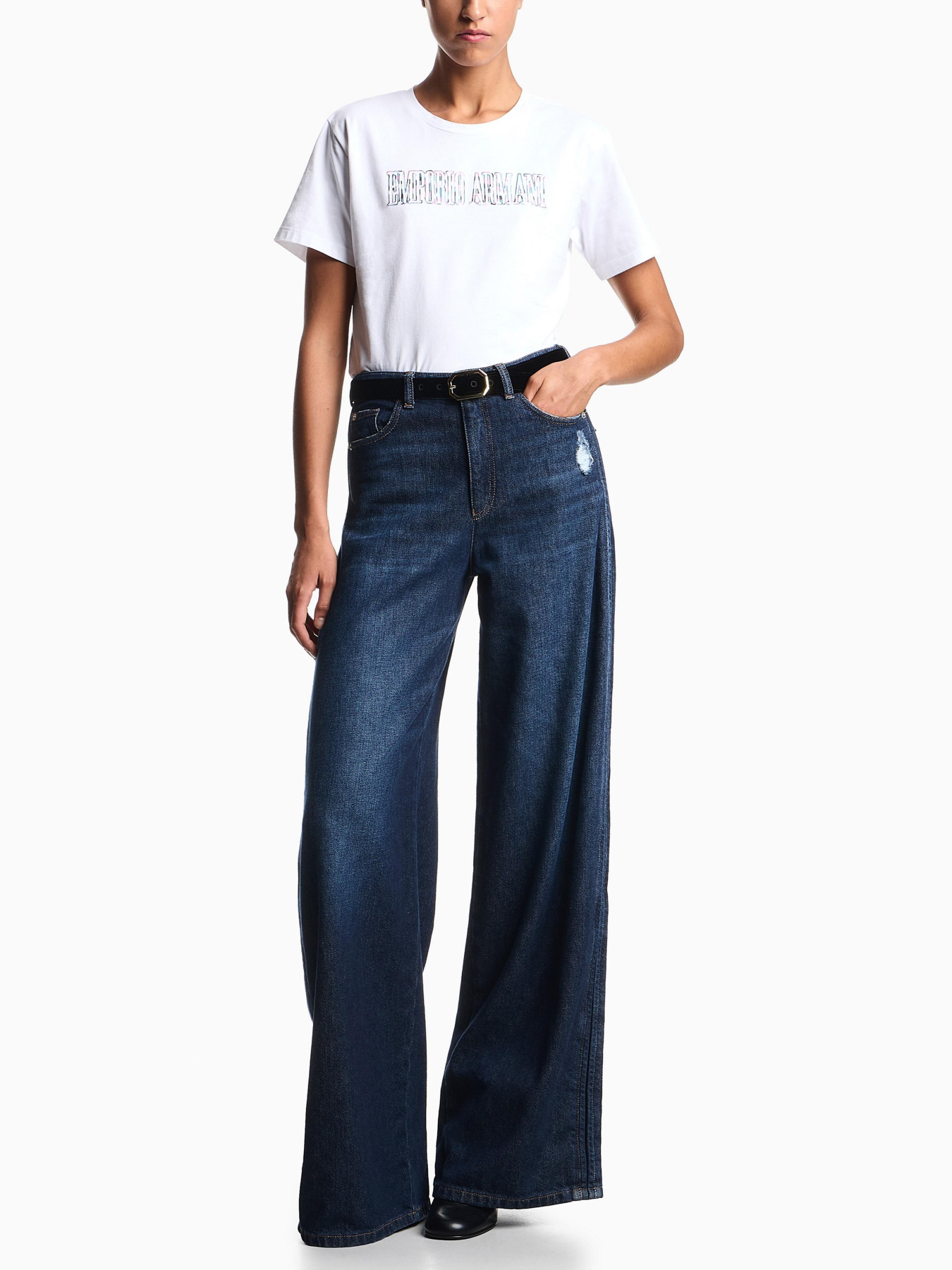 Футболка Emporio Armani модель EW002836-AF12573-U0002 Фото