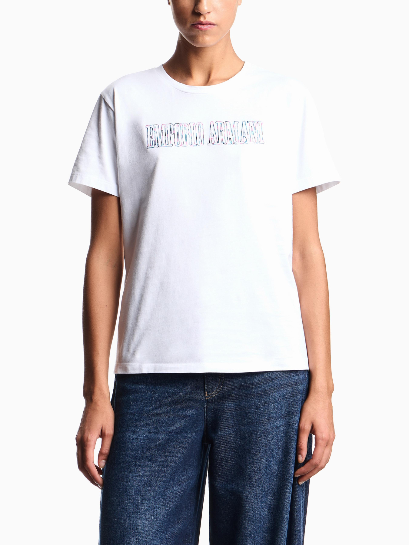 Футболка Emporio Armani модель EW002836-AF12573-U0002 Фото