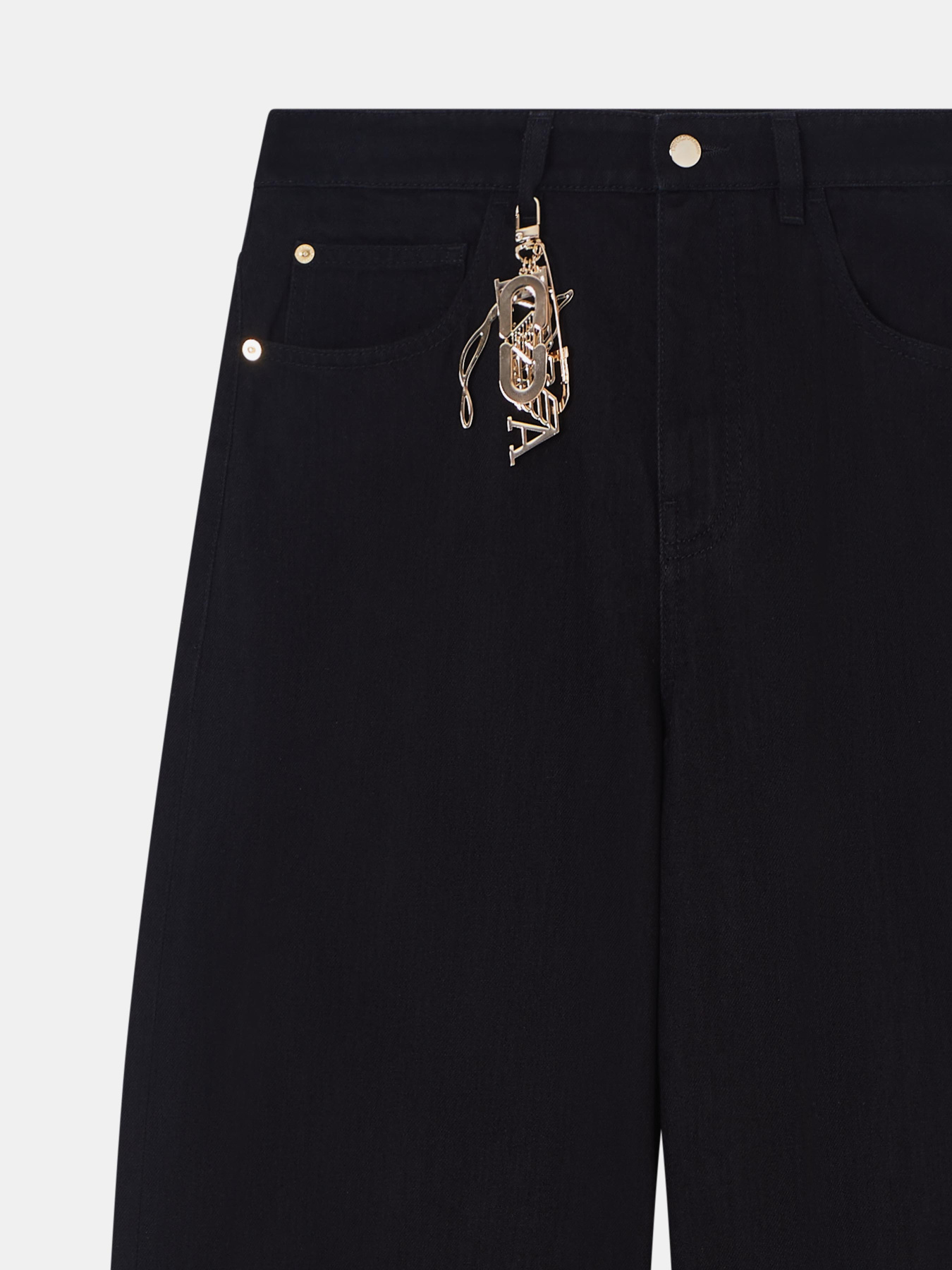 Широкі джинси Emporio Armani модель EW000737-AF21094-MC002 Фото