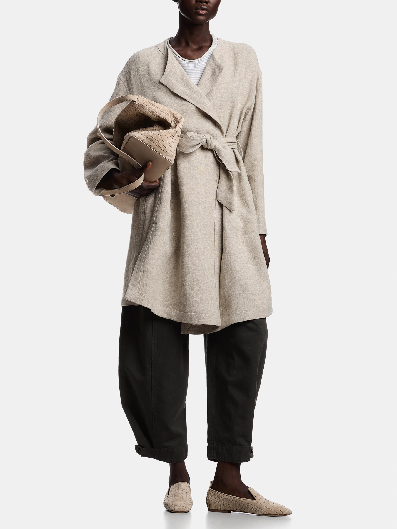 Повседневные штаны Emporio Armani модель EW003501-AF21086-U8119 Фото