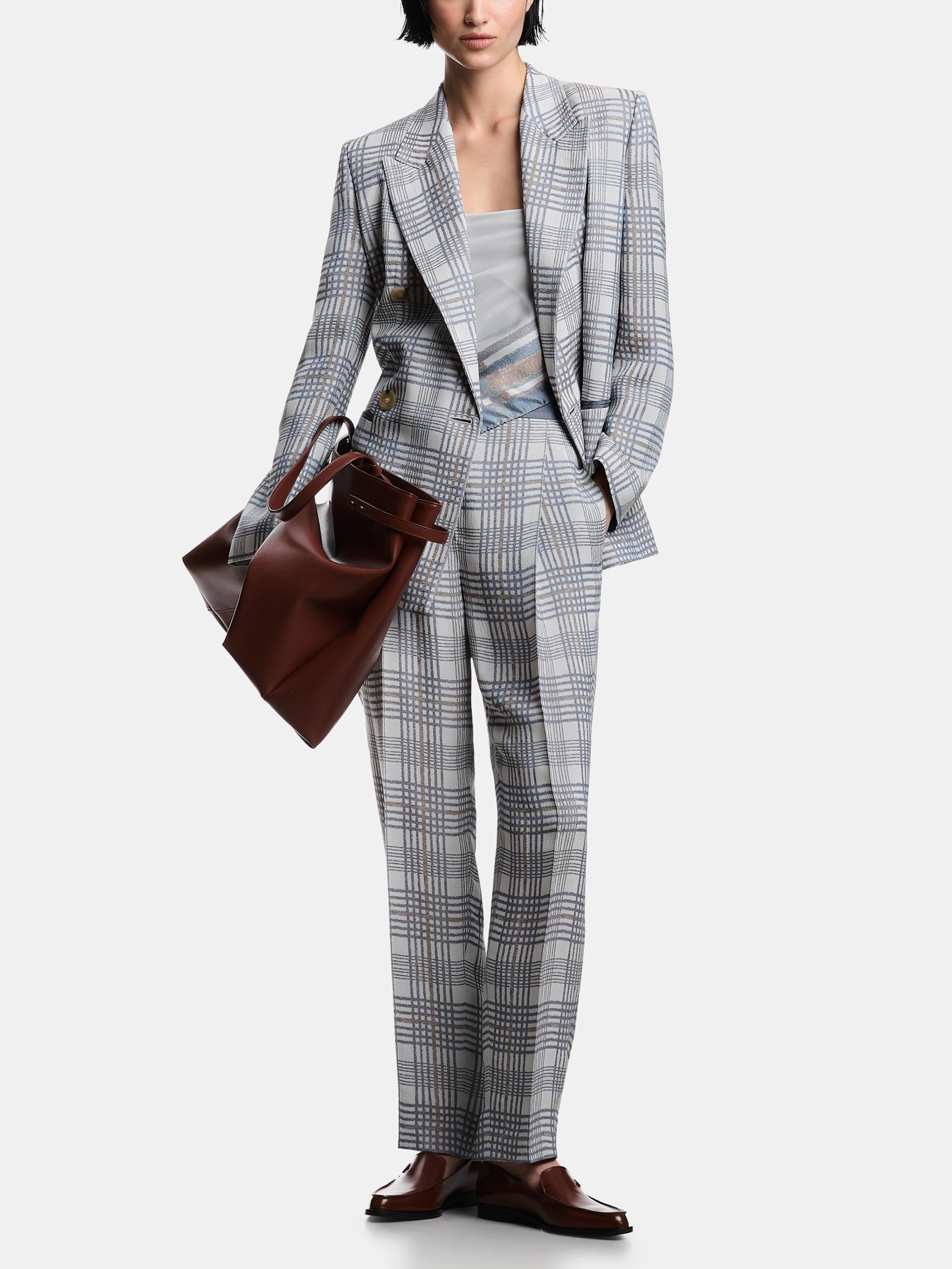 Повсякденні штани Emporio Armani модель EW003520-TE13524-F8023 Фото