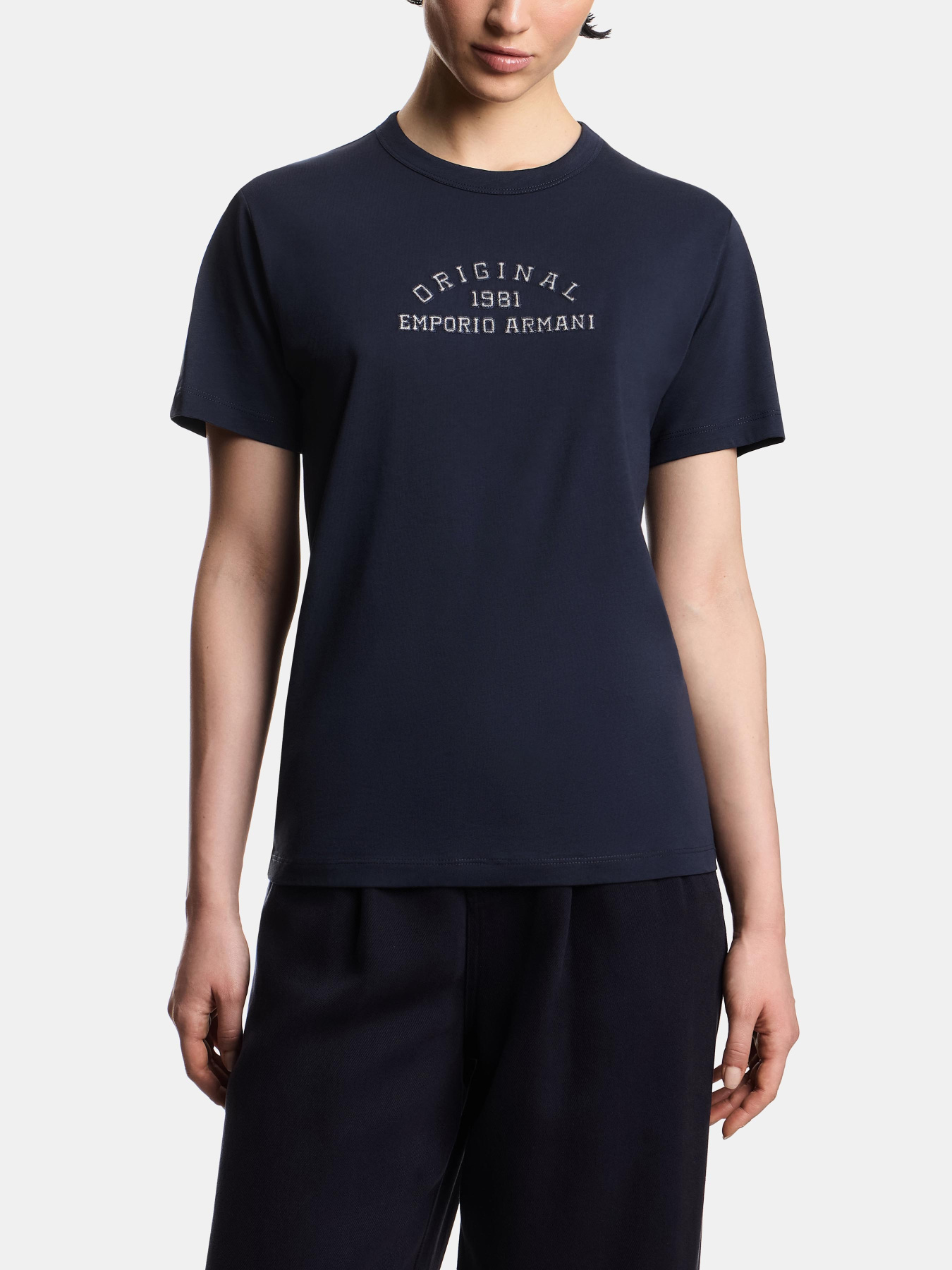 Футболка Emporio Armani модель EW003628-AF13318-UB115 Футболка Emporio Armani модель EW003628-AF13318-UB115 Фото