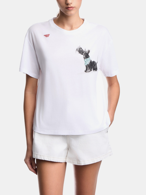 Футболки и поло Emporio Armani модель EW004386-AF24854-U0002 Фото