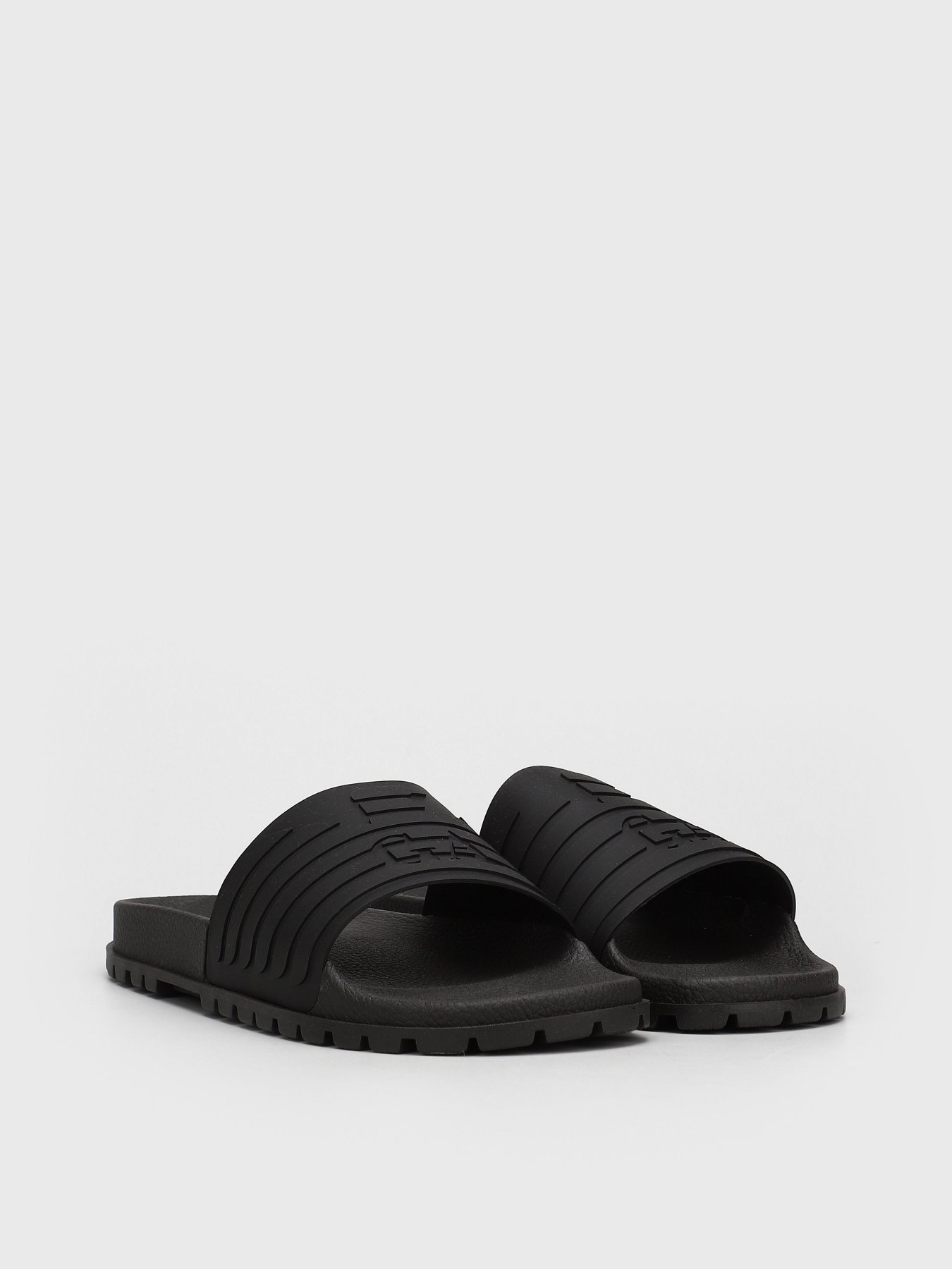 Шлепанцы Emporio Armani модель X4P110-XM855-K001 Фото