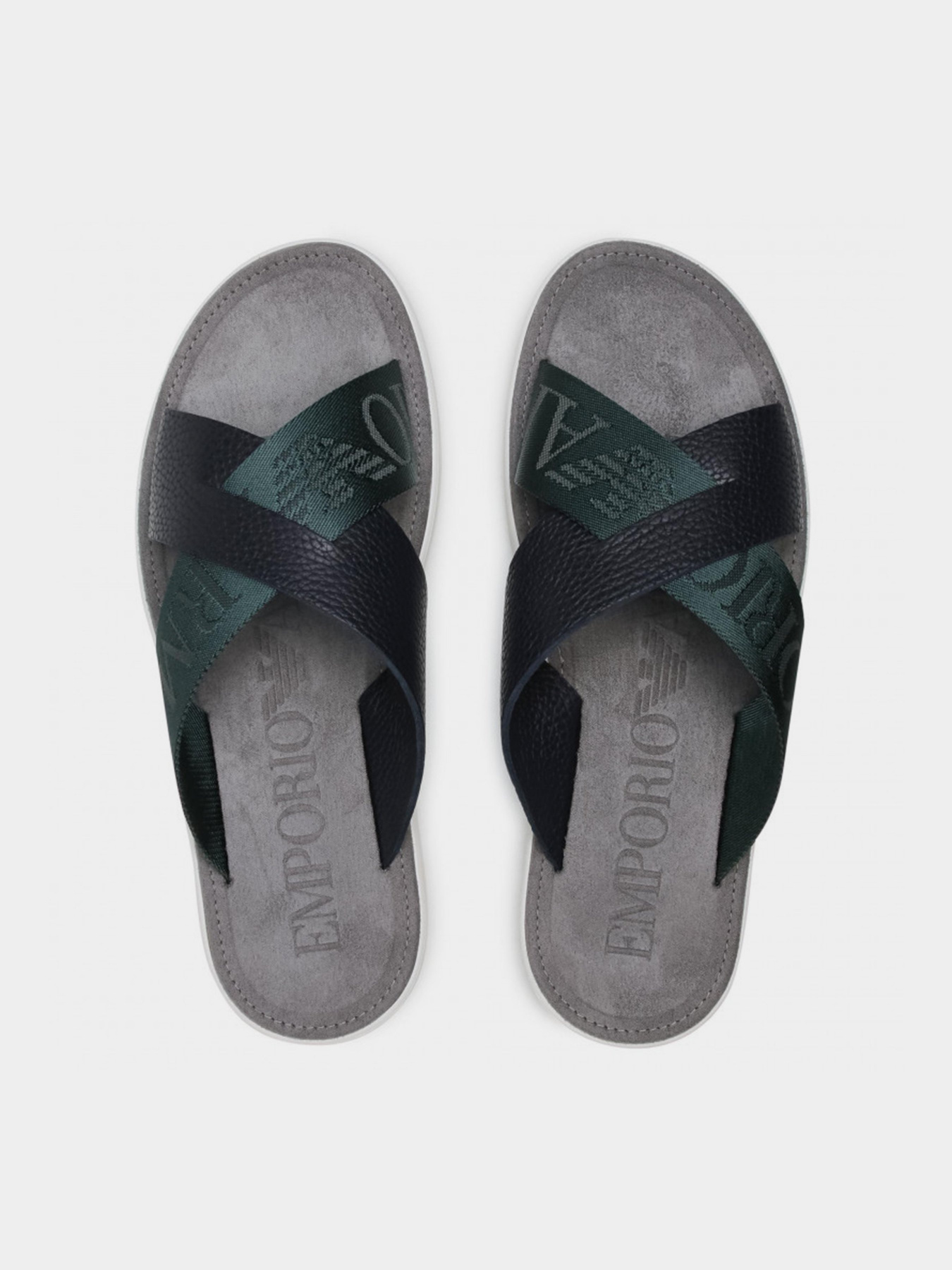 Шльопанці Emporio Armani модель X4P081-XM845-Q154 Фото