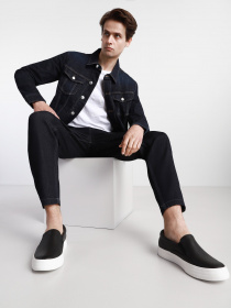 Слипоны Emporio Armani модель X4J102-XF532-00002 Фото