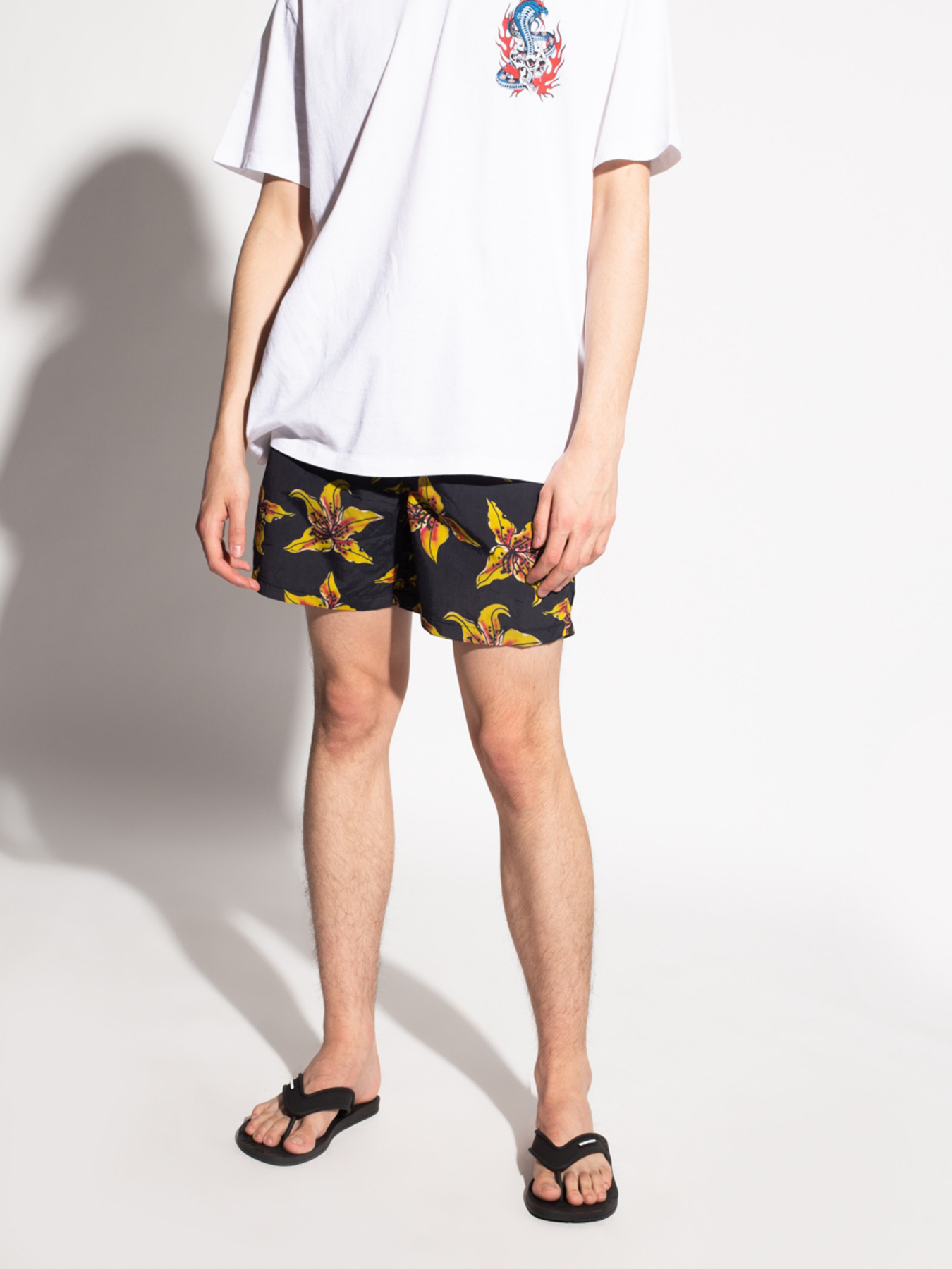 Шлепанцы Emporio Armani модель X4Q001-XM854-K001 Фото