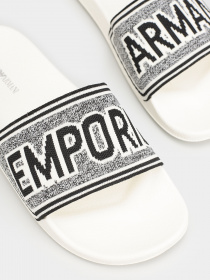 Шлепанцы Emporio Armani модель X4P123-XD230-D611 Фото