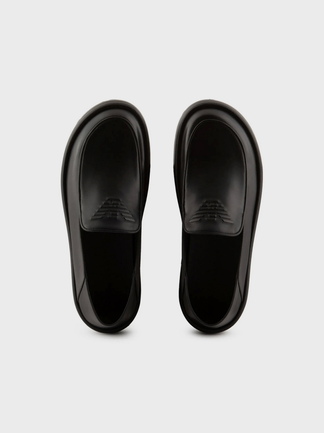 Мокасины Emporio Armani модель X4J109-XF668-00002 Фото