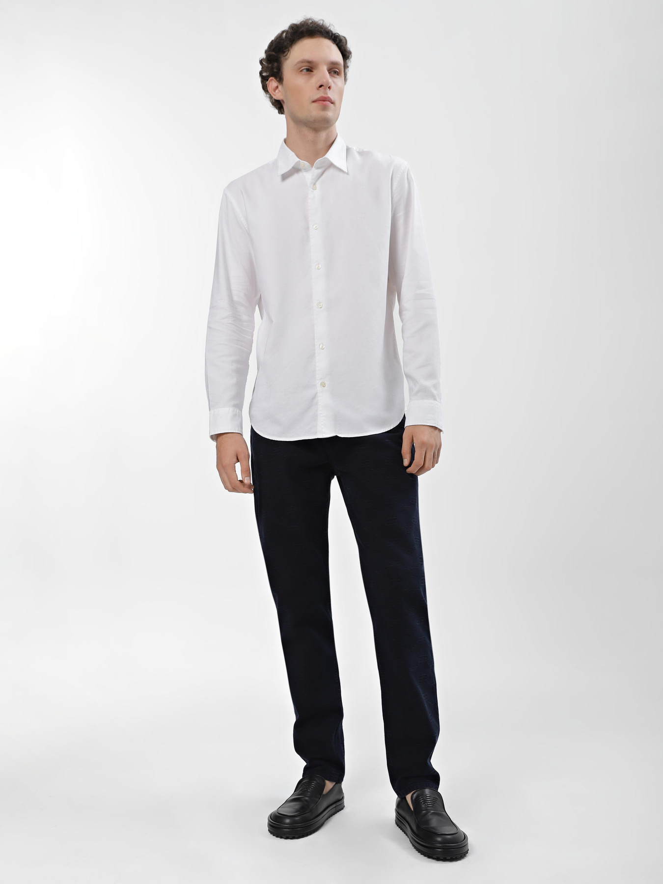 Мокасины Emporio Armani модель X4J109-XF668-00002 Фото