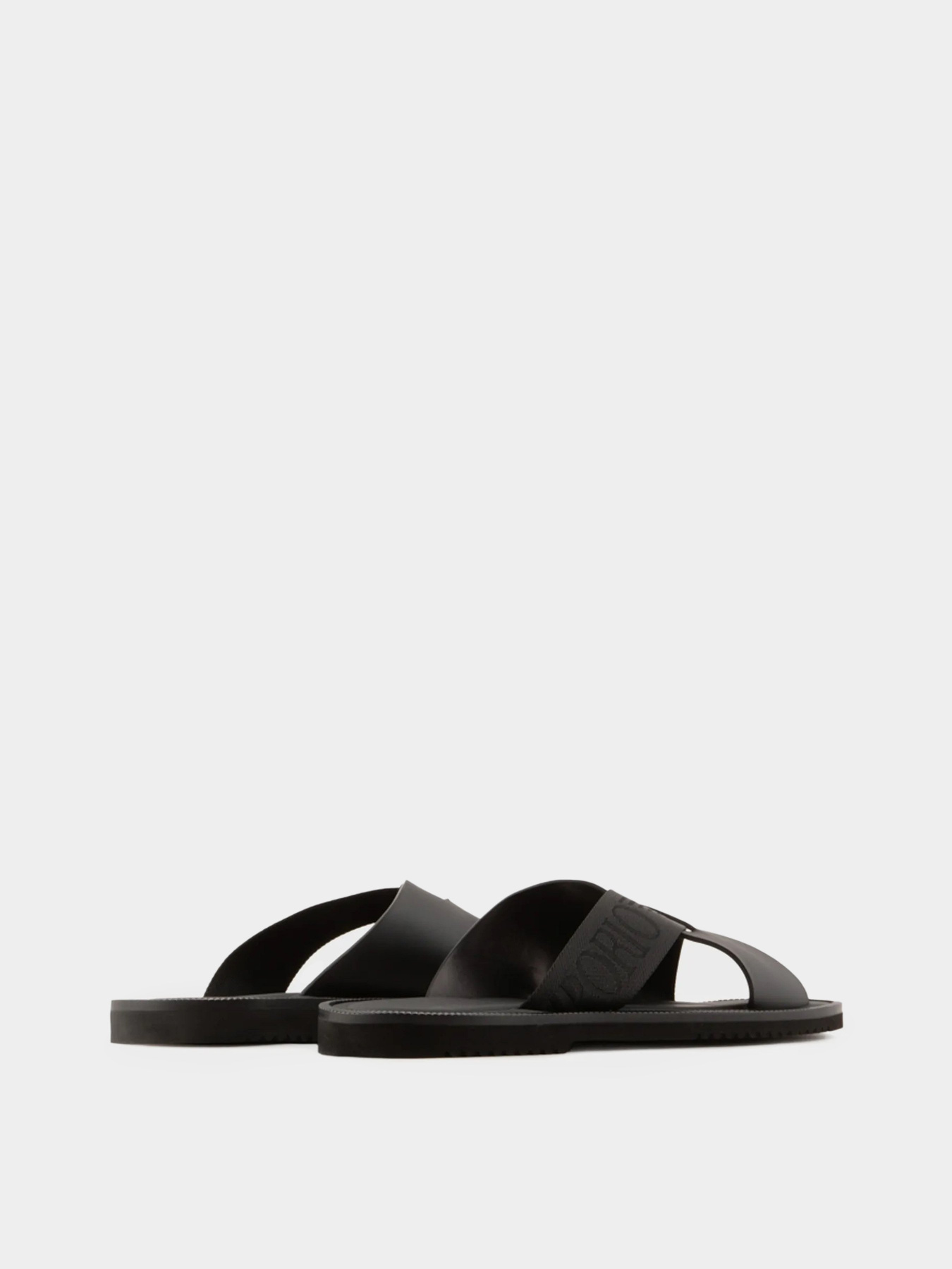 Шлепанцы Emporio Armani модель X4P124-XN787-K001 Фото