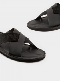 Шлепанцы Emporio Armani модель X4P124-XN787-K001 Фото